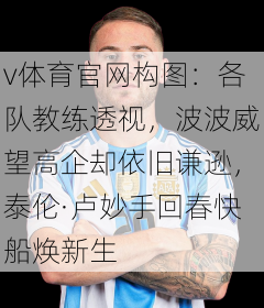 v体育官网构图:各队教练透视,波波威望高企却依旧谦逊,泰伦·卢妙手回春快船焕新生