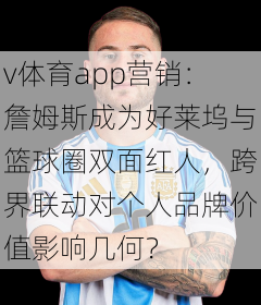v体育app营销:詹姆斯成为好莱坞与篮球圈双面红人,跨界联动对个人品牌价值影响几何?