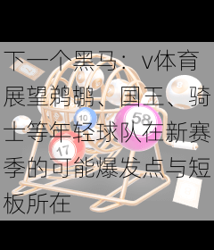 下一个黑马：v体育展望鹈鹕、国王、骑士等年轻球队在新赛季的可能爆发点与短板所在