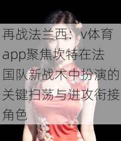 再战法兰西：v体育app聚焦坎特在法国队新战术中扮演的关键扫荡与进攻衔接角色